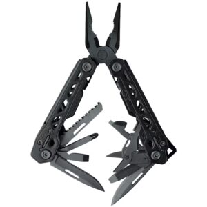 Multitool Gerber Truss – 17 funkcji, stal nierdzewna, czarny