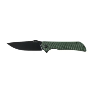 Nóż składany Ruike P123-MG – Micarta Green / Black Blade (EDC)