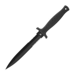 Nóż Schrade Needle Serrated Fixed Blade – Black (AUS-8)