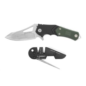 Lansky Responder 7 + BladeMedic PS-MED01 – zestaw EDC (nóż + ostrzałka)