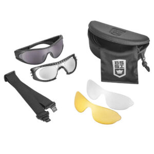 Bollé Tactical RAIDER KIT – okulary balistyczne 3w1 (Clear / Yellow / Smoke)