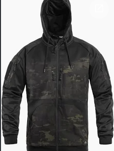 Bluza ROGUE Hoodie (FullZip) - Czarny / MultiCa...